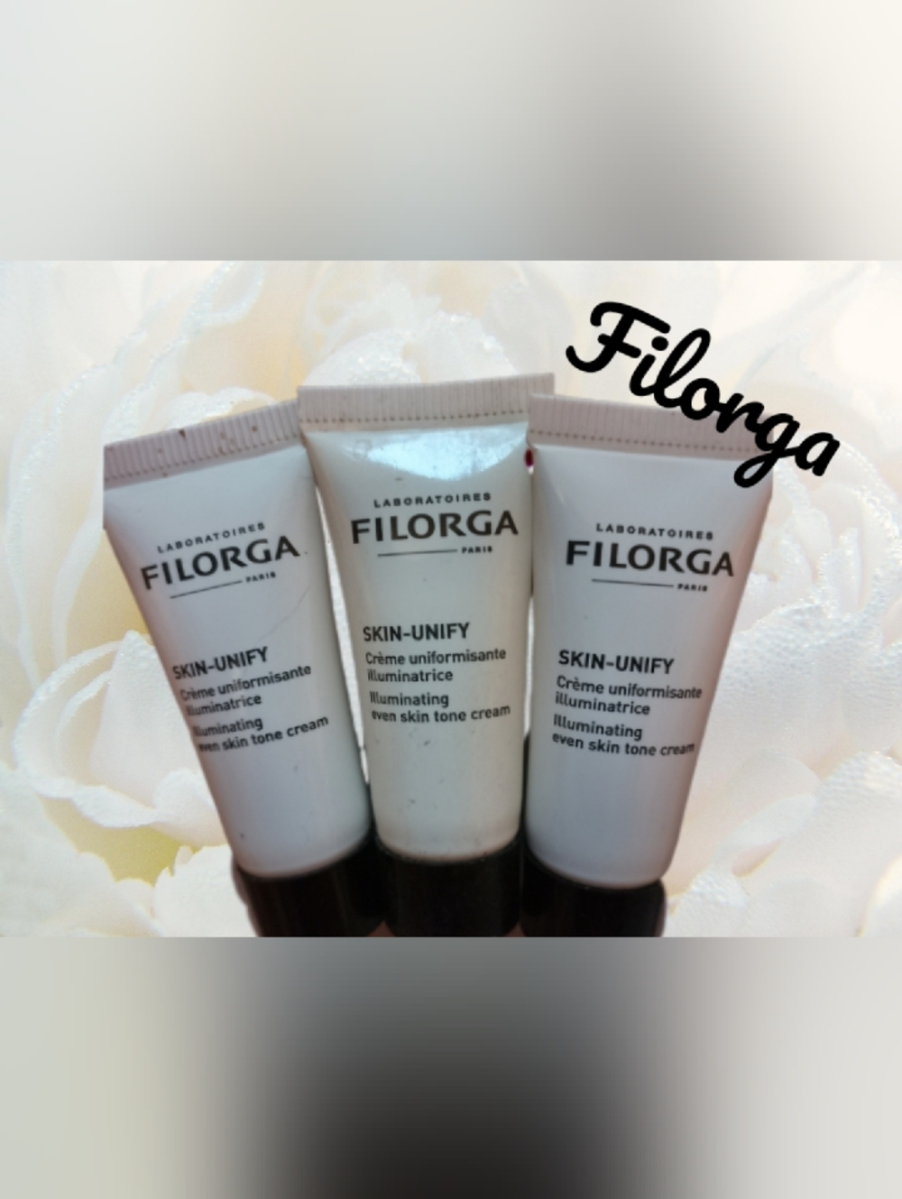 Filorga Skin-Unify Illuminating Even Skin Tone Cream x3 Tubes 7ml Each🩷